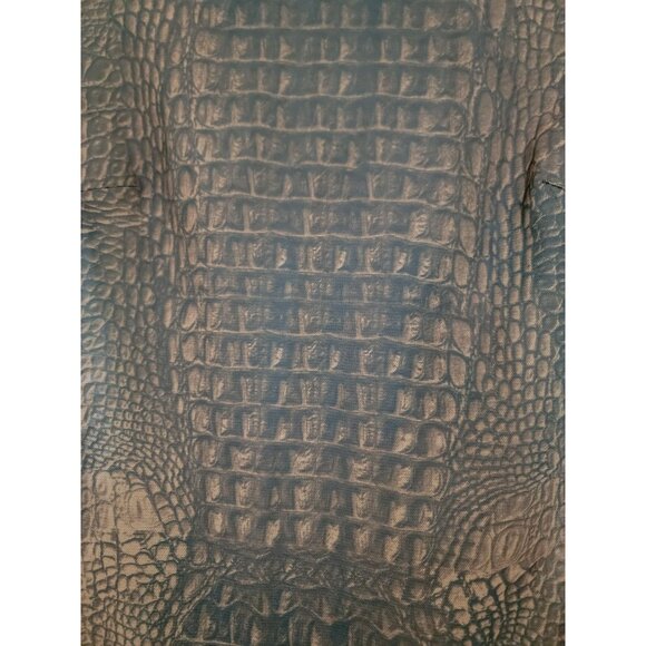 I.AM.GIA Kenzie Crocodile Print Long Sleeve Bodysuit With Thumbholes Women's XS - Picture 3 of 9